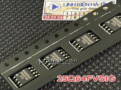 IC nhớ IC nhớ 25Q64FVSIG 8M SOP-8 mới